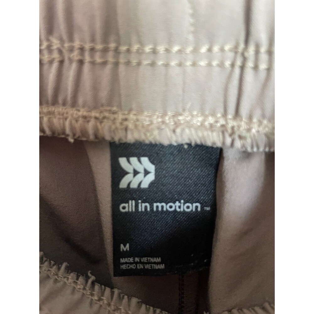 All In Motion Women Stretch Woven High-Rise Tapered Pants Jogger UPF 50+ size M - Picture 2 of 7